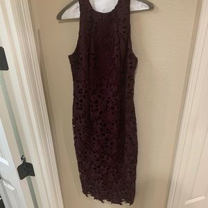 Antonio melani dark purple dress, size 2.